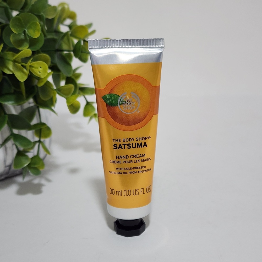 The Body Shop Hand Cream 1.0 fl oz SATSUMA - Original Formula Discontinued Rare